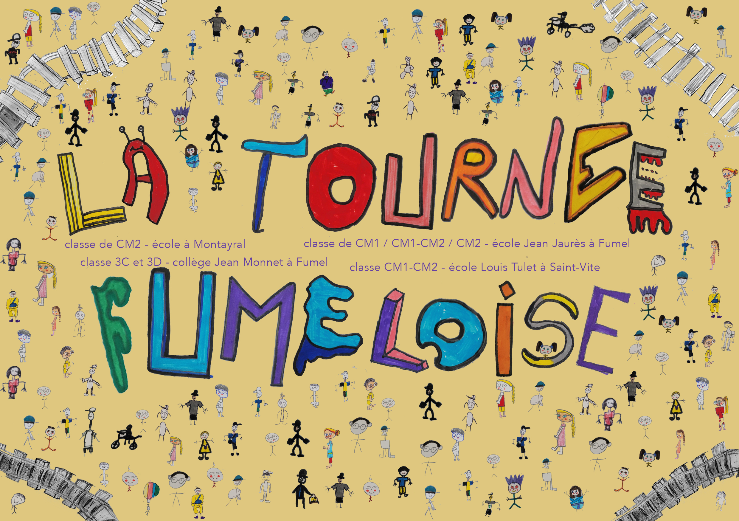 tournee fumeloise exposition de mediation ecole de fumel offre de stage Pollen