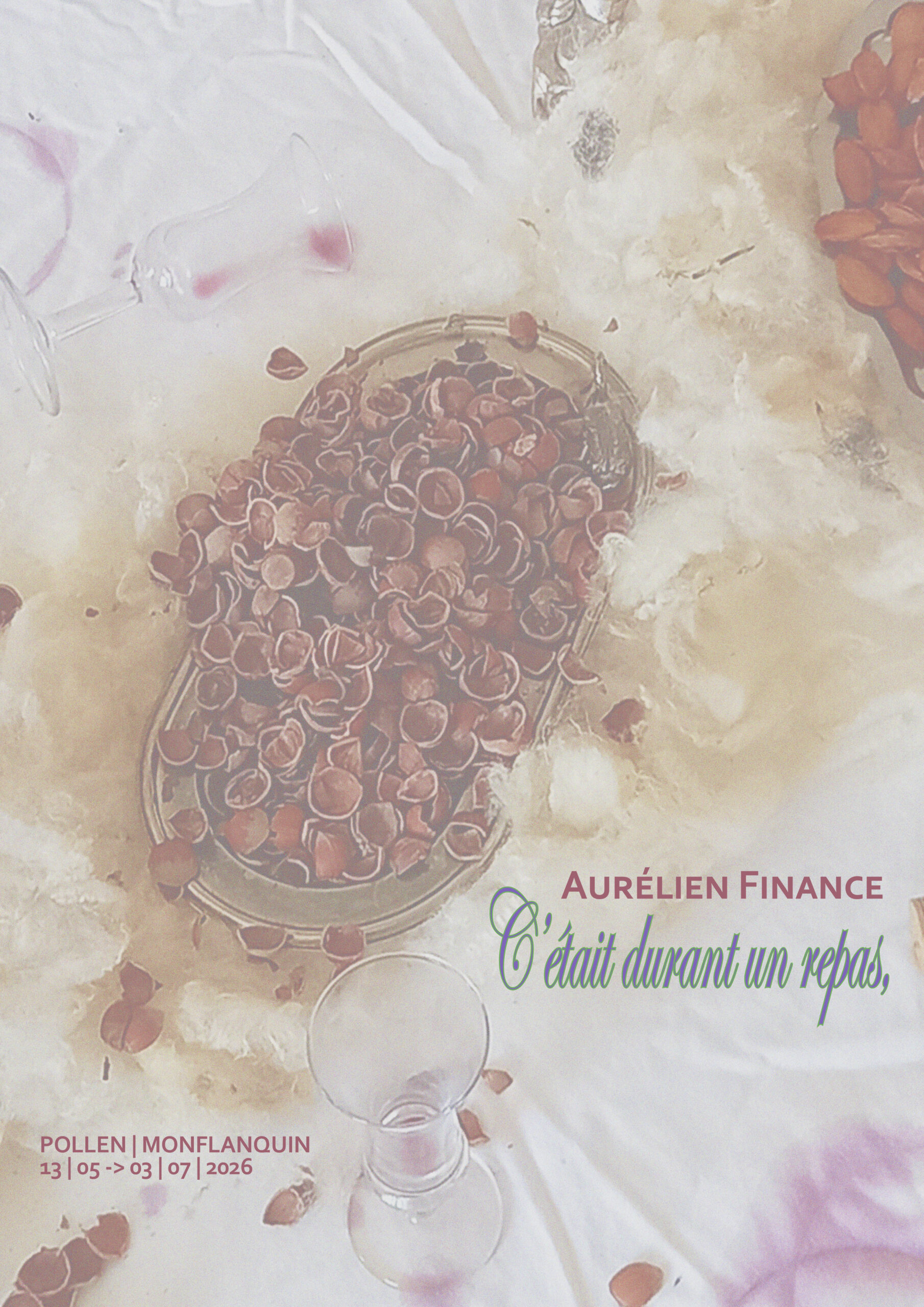Exposition Aurélien Finance - résidence 2026